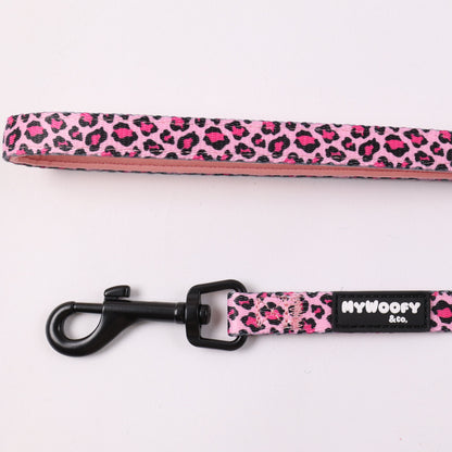 Set Completo - Pink Wild - Pettorina + Guinzaglio + Porta Sacchetti