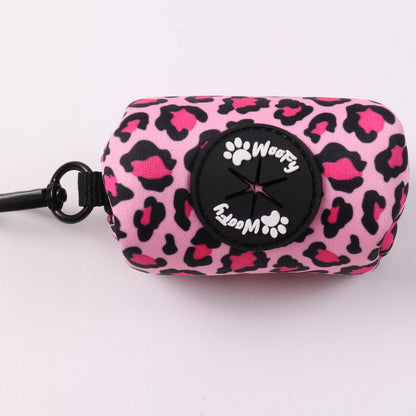 Poop Bag Holder - Wild Pink