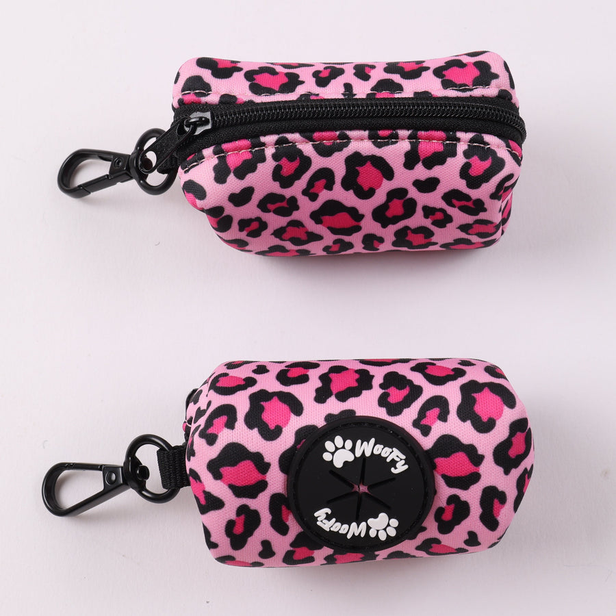 Poop Bag Holder - Wild Pink