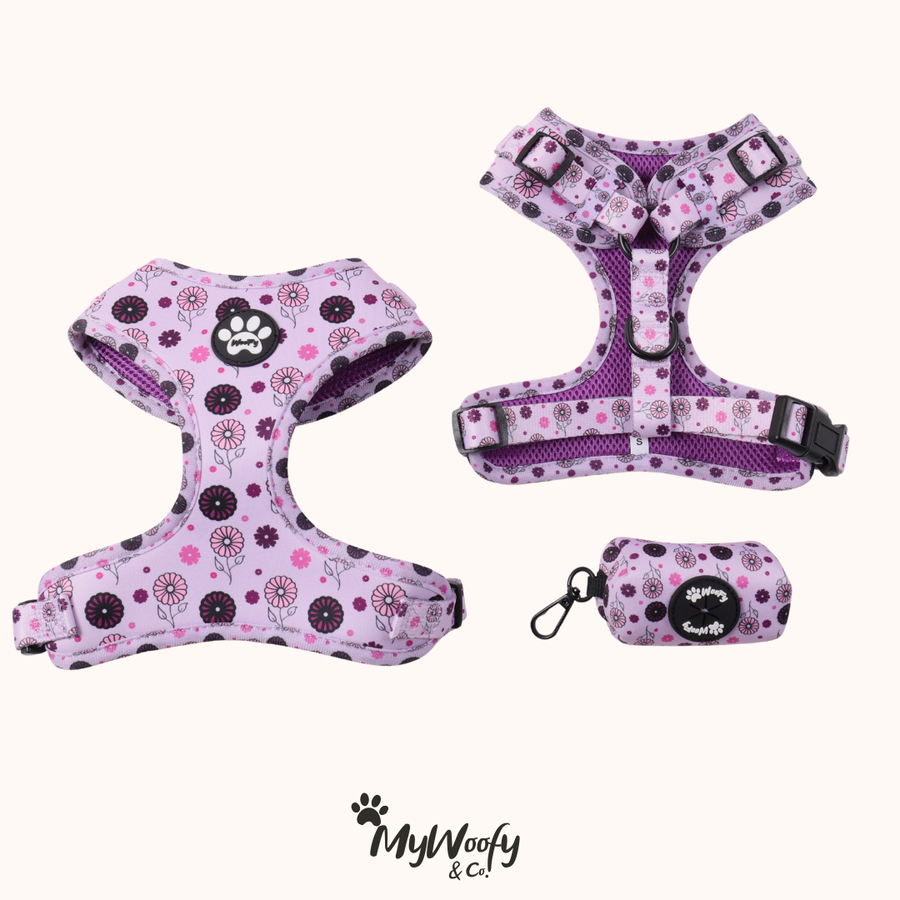 Set Essentials - Bloomy Mood - Pettorina + Porta Sacchetti