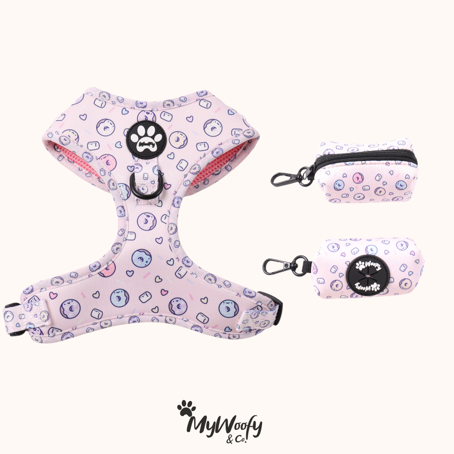 Set Essentials - Sweet Donut - Pettorina + Porta Sacchetti
