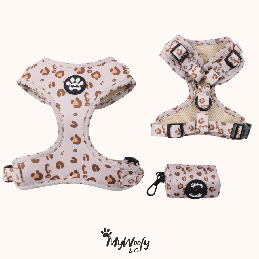 Set Essentials - Beige Safari - Pettorina + Porta Sacchetti