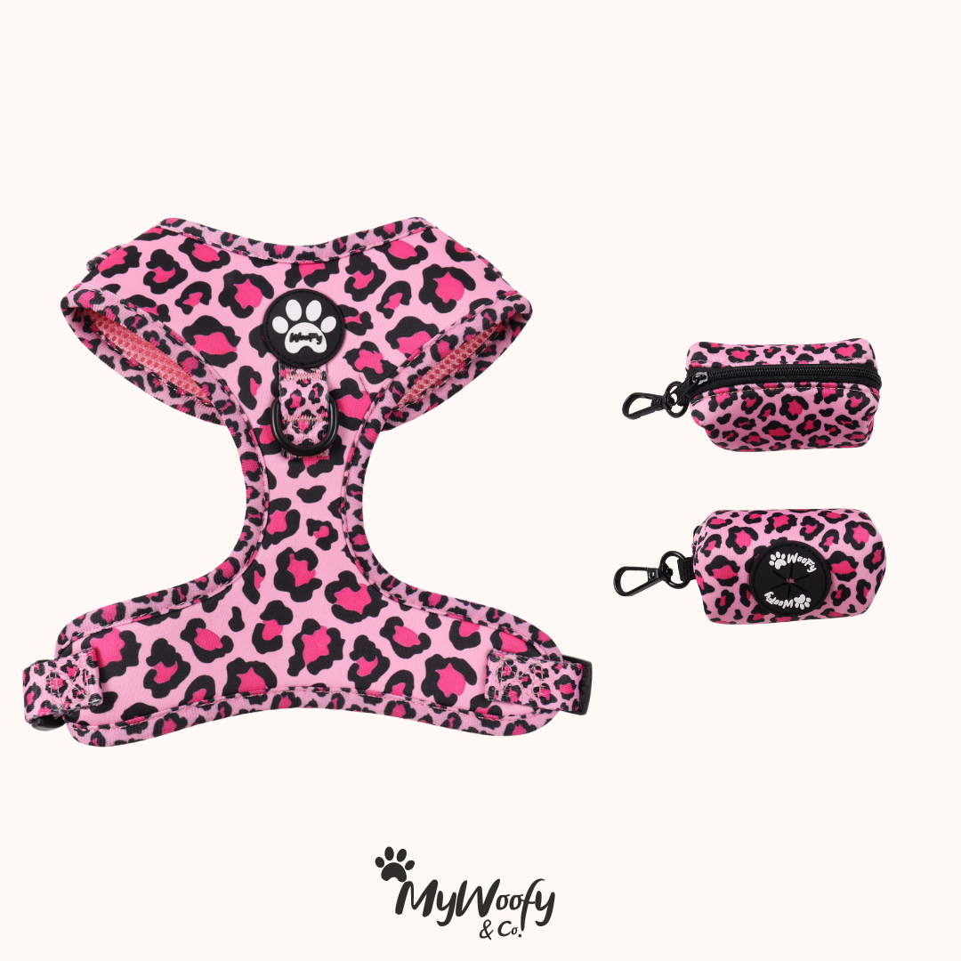 Set Essentials - Wild Pink - Pettorina + Porta Sacchetti