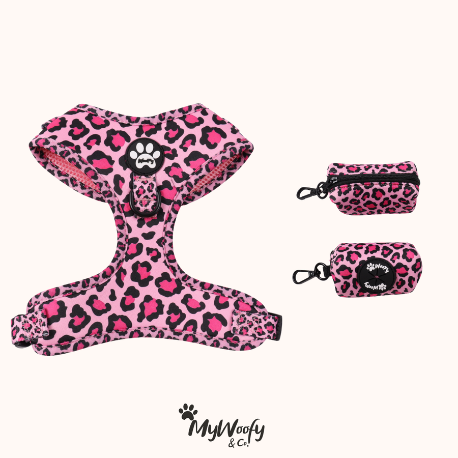 Set Essentials - Wild Pink - Pettorina + Porta Sacchetti